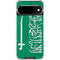 Saudi Arabia Flag Distressed Google Pixel 10 Clear Case
